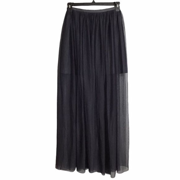 Keepsakes White Lies Sheer Tulle Maxi Skirt - Picture 2 of 13